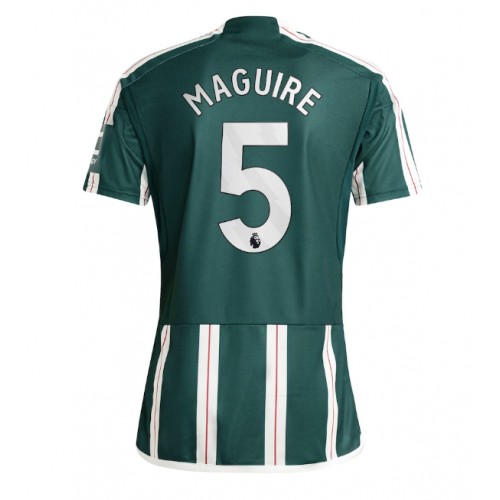 Dres Manchester United Harry Maguire #5 Gostujuci 2023-24 Kratak Rukav